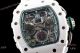 KV Factory Knockoff Richard Mille RM011-03 White Ceramic Automatic Watch (2)_th.jpg